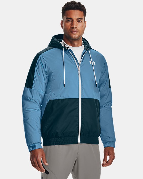 Men's UA Sportstyle Insulate Jacket, Blue, pdpMainDesktop image number 0